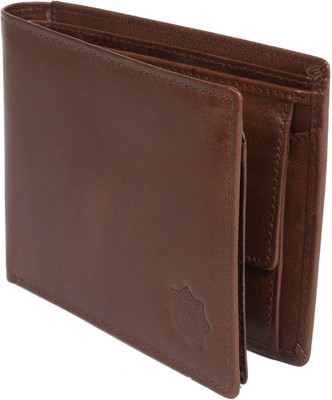 

GoLeather Men Brown Genuine Leather Wallet(7 Card Slots)