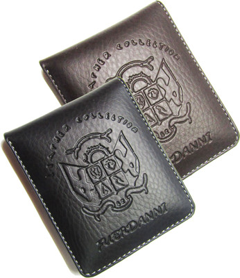 

Peacock Mundkar Men Black Artificial Leather Wallet(5 Card Slots)