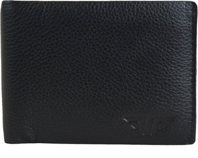 

winner force Men Black Genuine Leather Wallet(5 Card Slots)