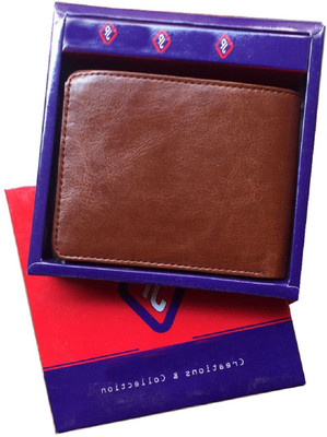 

Peacock Mundkar Men Tan Artificial Leather Wallet(5 Card Slots)