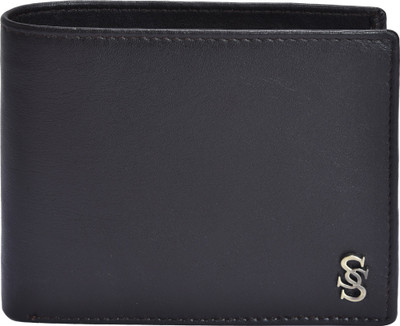 

Second Skin Men Brown Genuine Leather Wallet(10 Card Slots)