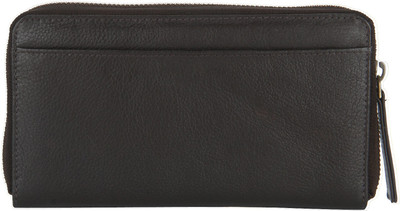 

Hide & Hues Women Brown Genuine Leather Wallet(12 Card Slots)
