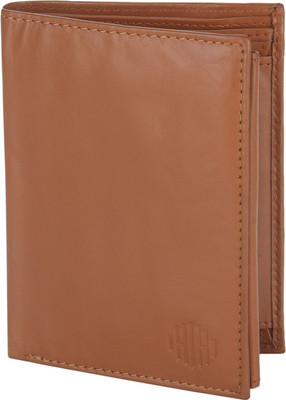 

Hide & Hues Men Tan Genuine Leather Wallet(9 Card Slots), Camel tan
