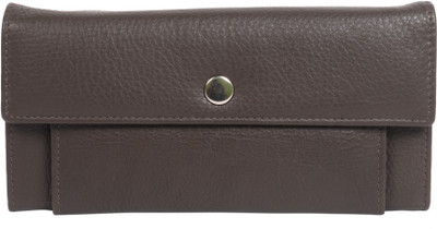 

GoLeather Women Brown Genuine Leather Wallet(9 Card Slots)