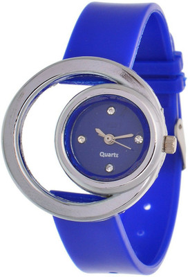 

vk sales Blue Double Round Dial Watch - For Women