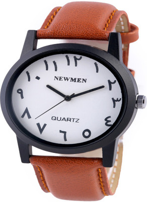 

Newman AJ Stylish New White Alpha Analog Watch - For Men