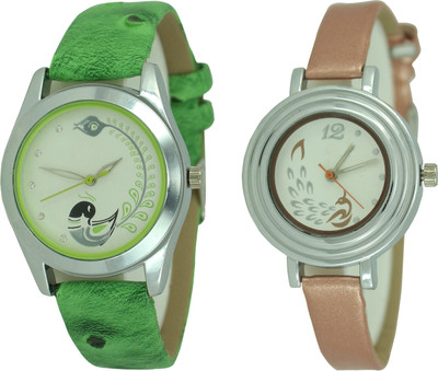 

BVM Fashion Stylish Dial Multicolour Combo Designer Latest Watches For Woman And Girls Analog Watch Watch - For Women