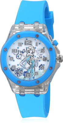 

Disney Elsa Blue Analog Led Watch (AW100619) Watch - For Girls