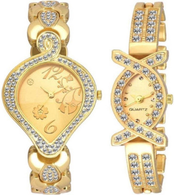 

SD SHOP New Style Queen X Model diamond Beautiful Women Wrist Watch - For Girls