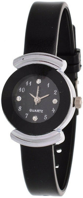 

Shree Enterprise Black Small Dial Watch - For Girls