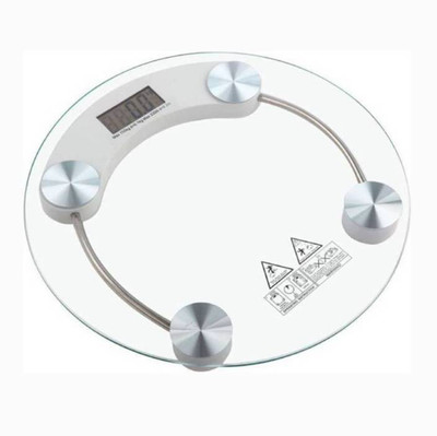 MEZIRE  ®New Electronic Digital LCD Body health Check Up Fitness Weighing Scale Weighing Scale  (Clear) Weighing Scale(Transparent)