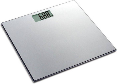 MEZIRE Stainless Steel Digital Body Weight Bathroom Weighing Scale  (Silver) Weighing Scale(Silver)