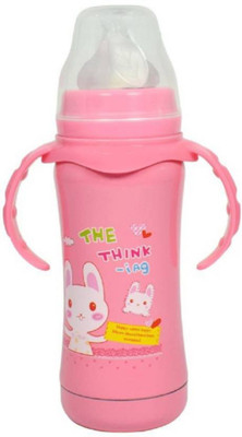 

Croox BABY STEEL FEEDING BOTTLE - 180 ml(Pink)