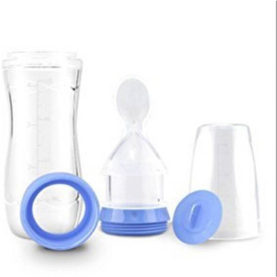 

Chote Janab Squeezy Silicone Food Feeder - 90 ml(Blue)