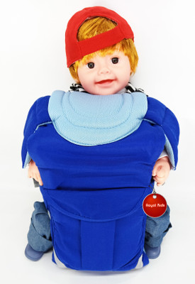 

Aayat Kids SmartBuy Rich Blue Strong 01 Baby Carrier(Blue, Front Carry facing in)