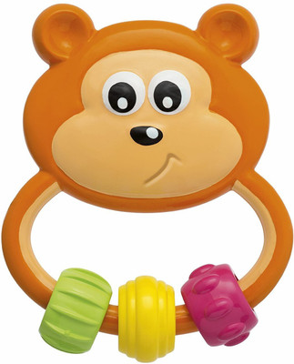 

Chicco Easy Grasp bear Rattle Rattle(Orange)