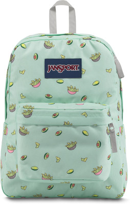JanSport Superbreak 25 L Backpack(Green), Avocado party