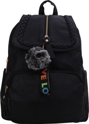 

Cidky Cidky518Bagpack 10 L Backpack(Black)