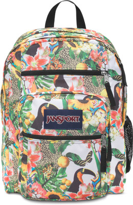 

JanSport Big Student 34 L Backpack(Multicolor), Multi jungle jam
