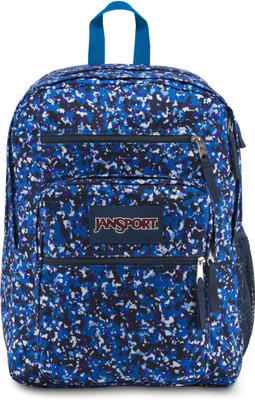 

JanSport Big Student 34 L Backpack(Blue), Splash camo