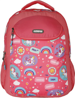 

American Tourister Woodle Plus 26 L Backpack(Pink)