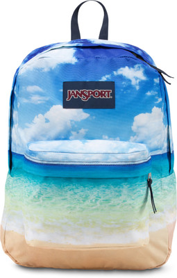 

JanSport High Stakes 25 L Backpack(Blue), Multi tropical island