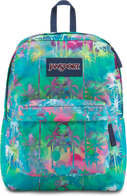 

JanSport Superbreak 25 L Backpack(Blue), Electric palm