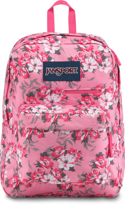 

JanSport Digibreak 25 L Laptop Backpack(Pink), Prism pink pretty posey