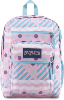 

JanSport Big Student 34 L Backpack(Pink), Ice cream geo