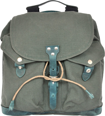 

itadia Cotton Lining Genuine Leather Bg Waterproof Multipurpose Bag(Green, 43 L)