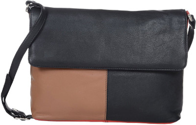 

HIDECART Ladies Shoulder bag_TAN Shoulder Bag(Brown, 7 L)