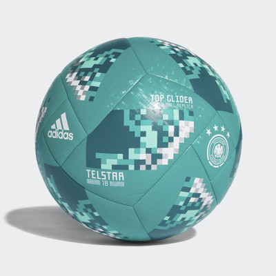 

ADIDAS FIFA WORLD CUP Germany Supporters GLIDER BALL Football - Size: 5(Pack of 1, Green), Equatorial green / white