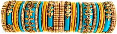 Blue jays hub Fabric, Dori Beads Bangle Set(Pack of 30)