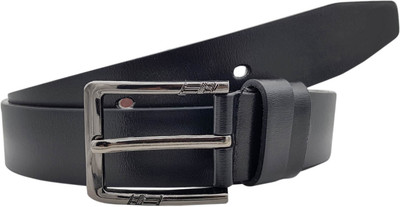 

Baluchi Men Formal Black Artificial Leather Belt