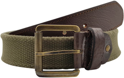 

Baluchi Men Casual Green Canvas Belt