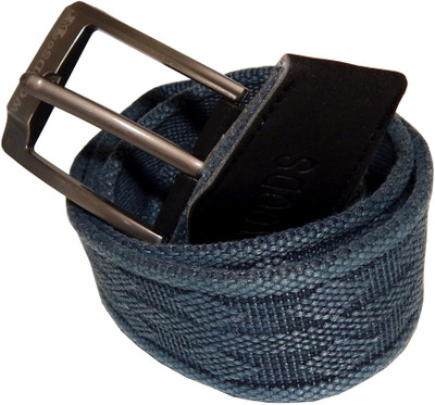 

WOODS Men Formal, Casual Grey Canvas, Fabric, Synthetic Belt