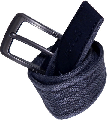 

WOODS Men Formal, Casual Blue Canvas, Fabric, Synthetic Belt, Grey