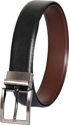 

Chisel Men Formal Black Genuine Leather Reversible Belt