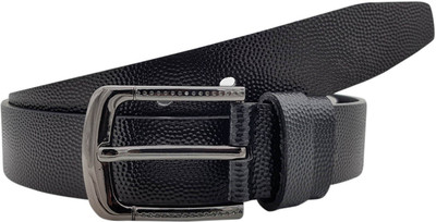 

Baluchi Men Formal Black Artificial Leather Belt