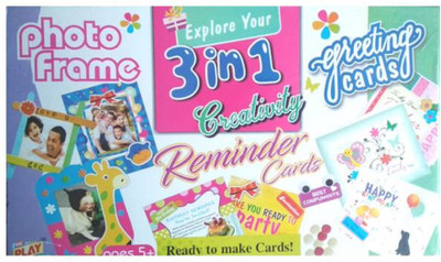 

P17 collection PHOTO FRAME 3 IN 1 creativity reminder cards Board Game
