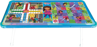 

Dora & Friends Multipurpose Wooden Gaming Foldable Table Board Game