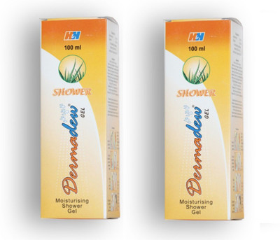 Dermadew Shower Gel(200 ml, Pack of 2)