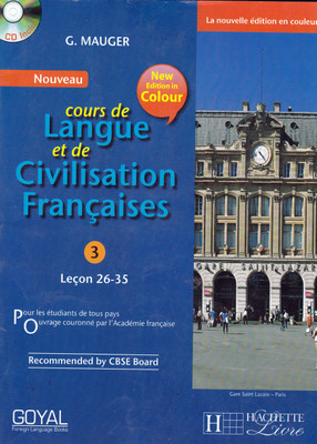 Cours De Langue et de Civilization Francaises 3(English, Paperback, G. Mauger)