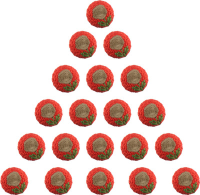 

Fabric and Lace BT087C Metal Buttons(Pack of 20)
