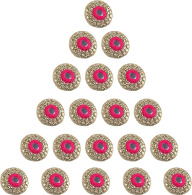 

Fabric and Lace BT075B Metal Buttons(Pack of 20)
