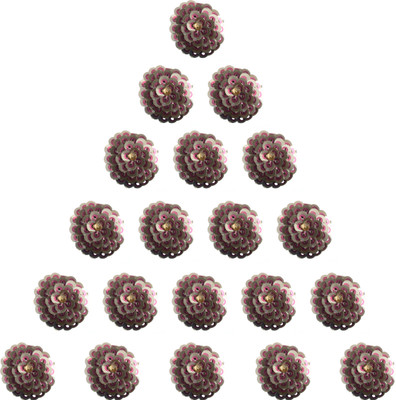

Fabric and Lace BT080E Metal Buttons(Pack of 20)