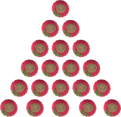 Fabric and Lace BT087A Metal Buttons(Pack of 20)