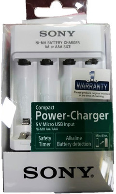 Lootmela Compact Power charger-SNY Camera Battery Charger(White)