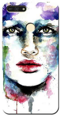 Cooldone Back Cover for Honor 7A(Multicolor, Silicon, Pack of: 1)