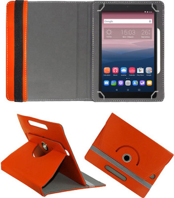 Fastway Flip Cover for Alcatel OneTouch Pixi3 10 Tablet(Orange, Cases with Holder)